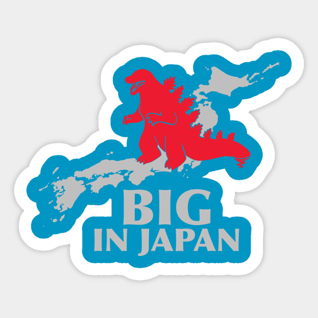 Big in Japan Sticker by caravantshirts